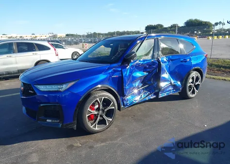 2025 Acura Mdx Type S Advance Package z USA, uszkodzony, nr VIN 5J8YD8H85SL000756